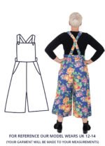 Dungaree-Culottes UK 12-14