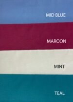 Fine cotton lining colour options