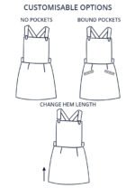 Design your own: Dungaree Mini Dress - Image 10