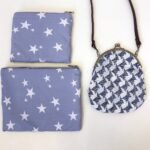 White and Blue Tablet Case