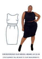 Pencil Skirt Two-Piece UK 22-24