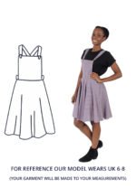 Pinafore Dress UK 6-8