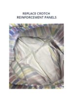 Replace crotch panels only - alteration to existing Emperor's garment