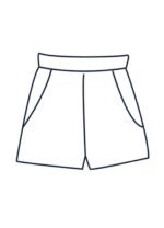 Design your own: Loungewear High-Waisted Shorts