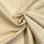 Fabric Ref 2513 - Yellow Textured Cotton Mix