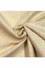 Fabric Ref 2513 - Yellow Textured Cotton Mix