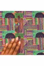 Fabric Ref 2706 - Geometric Cotton - Image 2