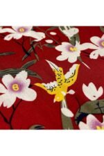 Fabric Ref 2324 - Floral And Birds Cotton - Image 3