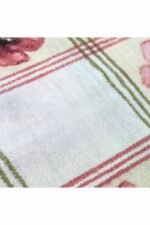 Fabric Ref 1957- Check Floral Cotton - Image 3