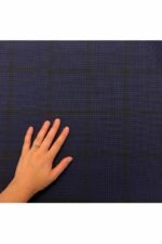 Fabric Ref 2879 - Check Synthetic Mix - Image 2