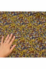 Fabric Ref 3387 - Floral Viscose Mix - Image 2