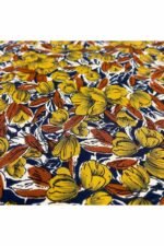 Fabric Ref 3387 - Floral Viscose Mix - Image 3