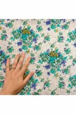 Fabric Ref 3423 - Floral Linen - Image 2