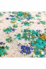 Fabric Ref 3423 - Floral Linen - Image 3