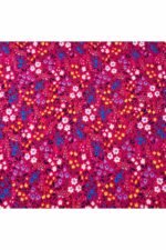 Fabric Ref 3518 - Floral Viscose Mix