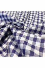 Fabric Ref 3833 - Purple Gingham Cotton - Image 5