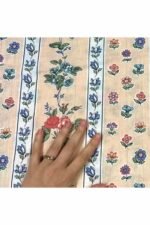 Fabric Ref 3843 - Panelled Floral Cotton - Image 2