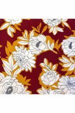 Fabric Ref 4064 - Floral Viscose Mix