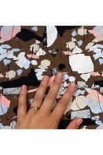 Fabric Ref 4081 - Abstract Linen - Image 2