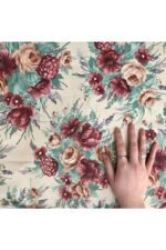 Fabric Ref 1780 - Floral Cotton - Image 2