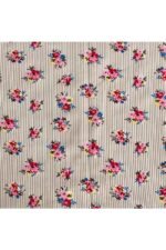 Fabric Ref 401 - Stripe floral Cotton
