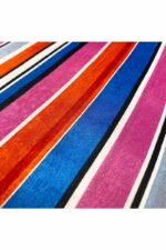 Fabric Ref 4301 - Stripe Satin Mix - Image 3