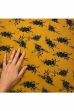 Fabric Ref 4414 - Floral Viscose Mix - Image 2