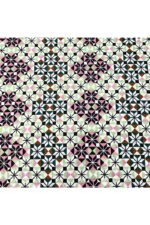 Fabric Ref 4418 - Geometric Viscose Mix