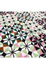 Fabric Ref 4418 - Geometric Viscose Mix - Image 3