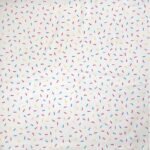 Fabric Ref 1326 - Sprinkles Ridged Cotton