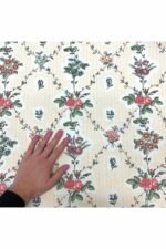 Fabric Ref 1895 - Floral Cotton - Image 2