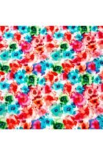 Fabric Ref 3960 – Floral Viscose
