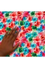 Fabric Ref 3960 – Floral Viscose - Image 2