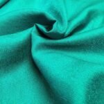Fabric Ref 4485 - Green Shimmery Viscose Mix