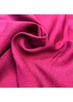 Fabric Ref 4524 - Raspberry Viscose Mix