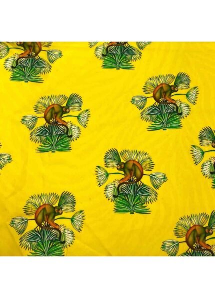 Fabric Ref 4575 – Monkeys Viscose