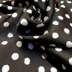 Fabric Ref 5114 - Spot Satin Mix