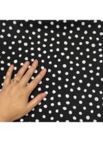 Fabric Ref 5114 - Spot Satin Mix - Image 2