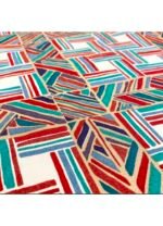 Fabric Ref 5115 - Geometric Cotton - Image 3