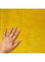 Fabric Ref 5159 - Yellow Corduroy - Image 2