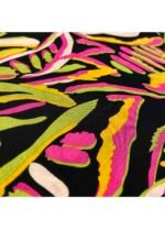 Fabric Ref 5221 - Floral Abstract Viscose - Image 3