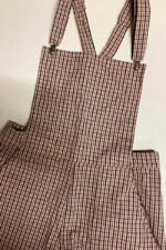 Check Dungarees - ref 49 - Resale item - Approx 12-14 - Image 4