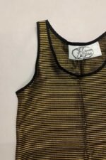 Gold Stripe Top - ref 94 - Resale item - Approx UK 6-8 - Image 2