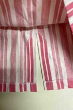 Pink Stipe Pencil Dress- ref 79 - Resale item - Approx 12-14 - Image 5