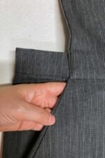 Grey Stripe Dungarees - ref 37 - Resale item - Approx 12-14 - Image 5