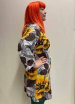Yellow Flower Dress- ref 75 - Resale item - Approx 12-14 - Image 3