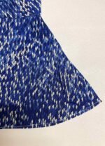 Blue Scale Peplum Crop-Top - ref 98 - Resale item - Approx UK 10-12 - Image 2