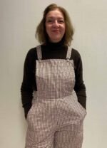 Check Dungarees - ref 49 - Resale item - Approx 12-14