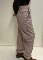 Check Dungarees - ref 49 - Resale item - Approx 12-14 - Image 2