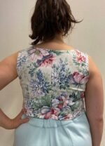 Floral Crop top- ref 71 - Resale item - Approx 14-16 - Image 3